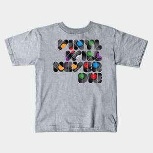 Vinyl Will Never Die Kids T-Shirt